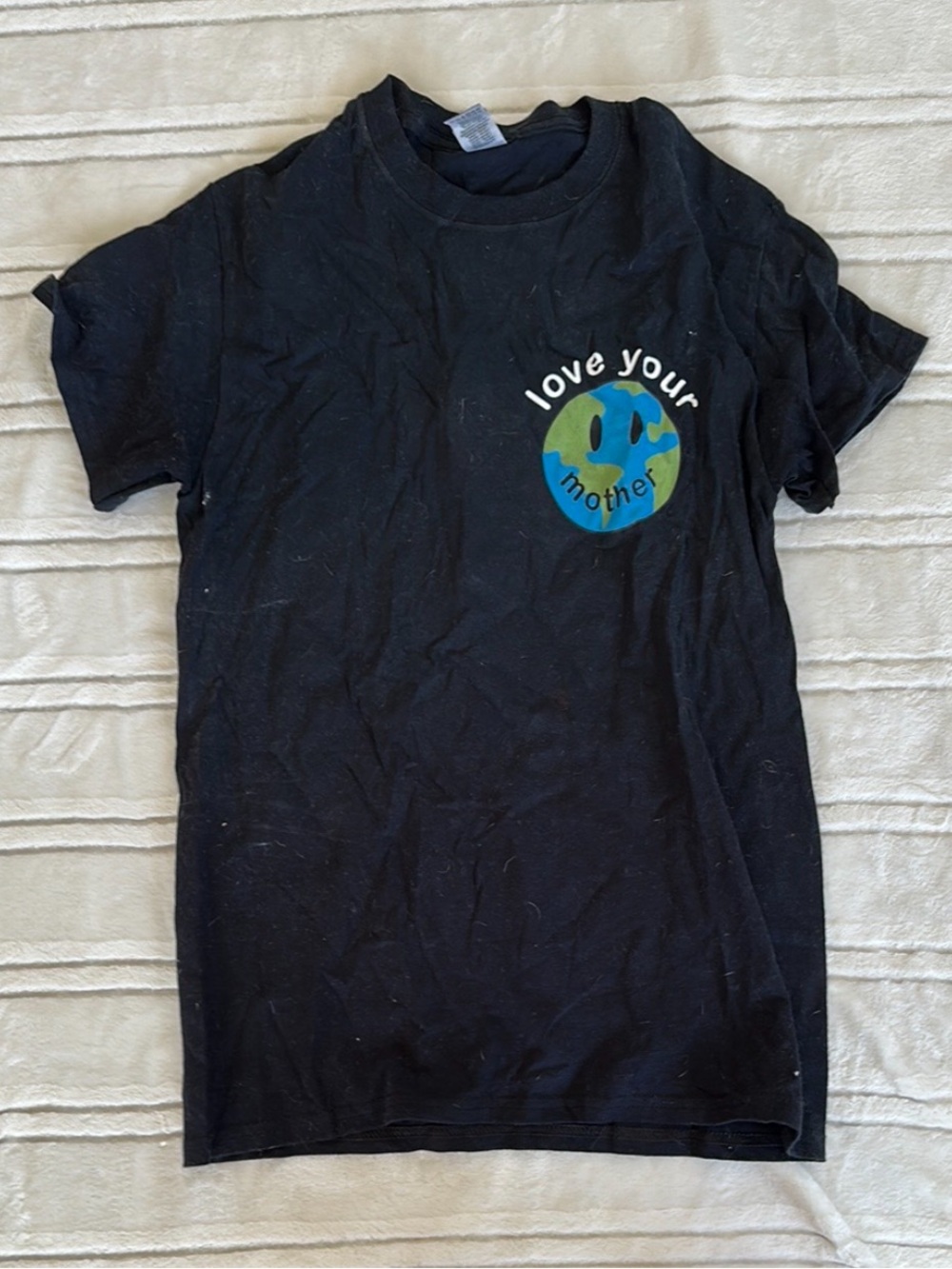 Love Your Mother Black Graphic Shirt